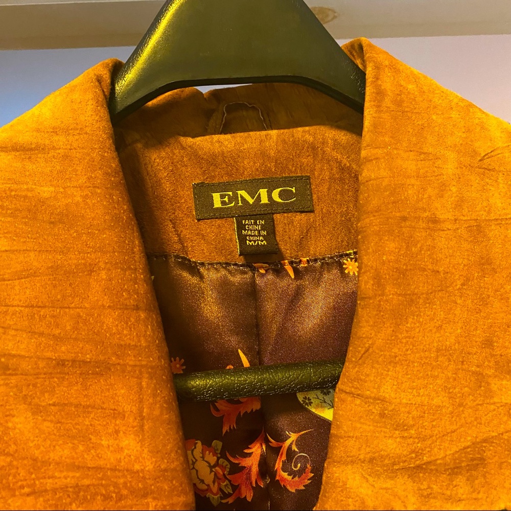 EMC Suede Leather Fully Lined Jacket - Picture 11 of 14